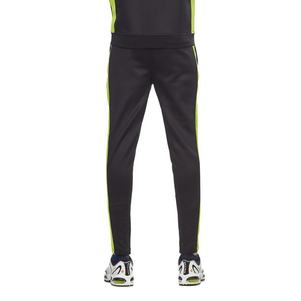 Rebel Minds Track Pants Black Lime-Nexus Clothing
