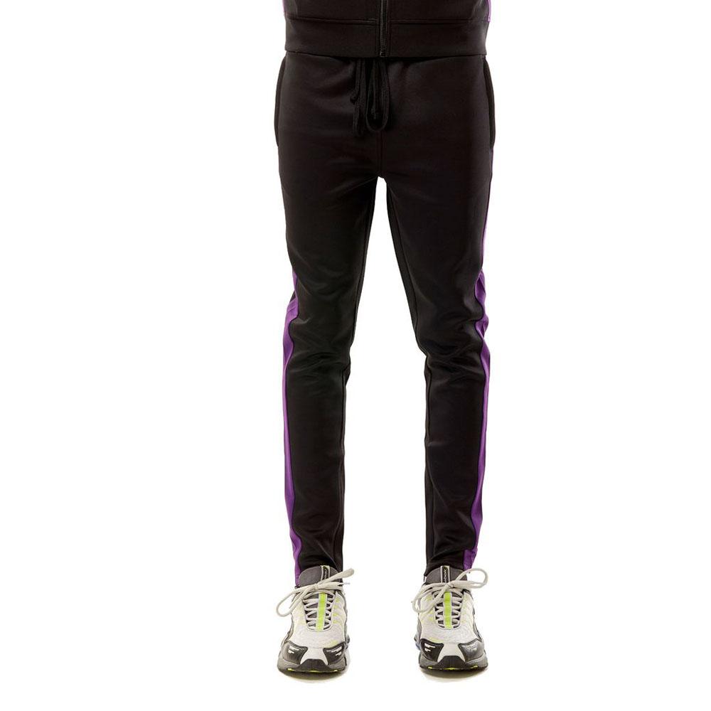 Rebel Minds Track Pants Black Purple-Track Pants-Rebel Minds- Nexus Clothing