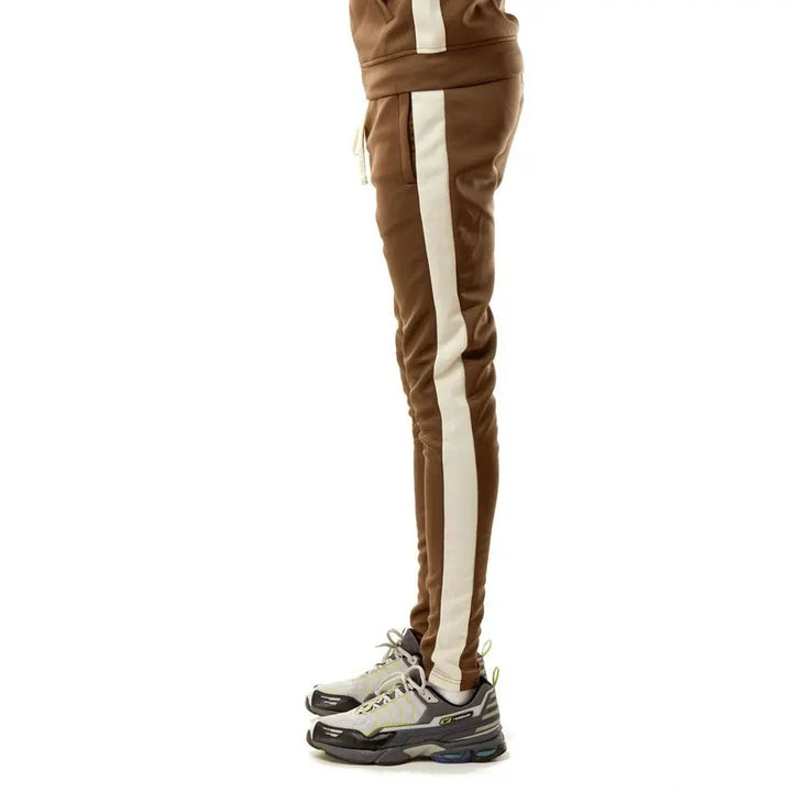 Rebel Minds Track Pants Olive Cream-Nexus Clothing