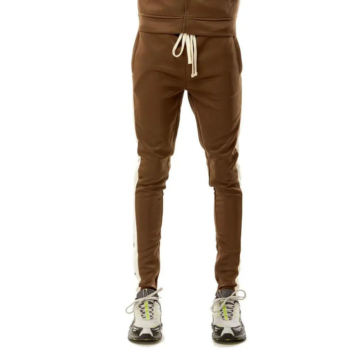 Rebel Minds Track Pants Olive Cream-Nexus Clothing