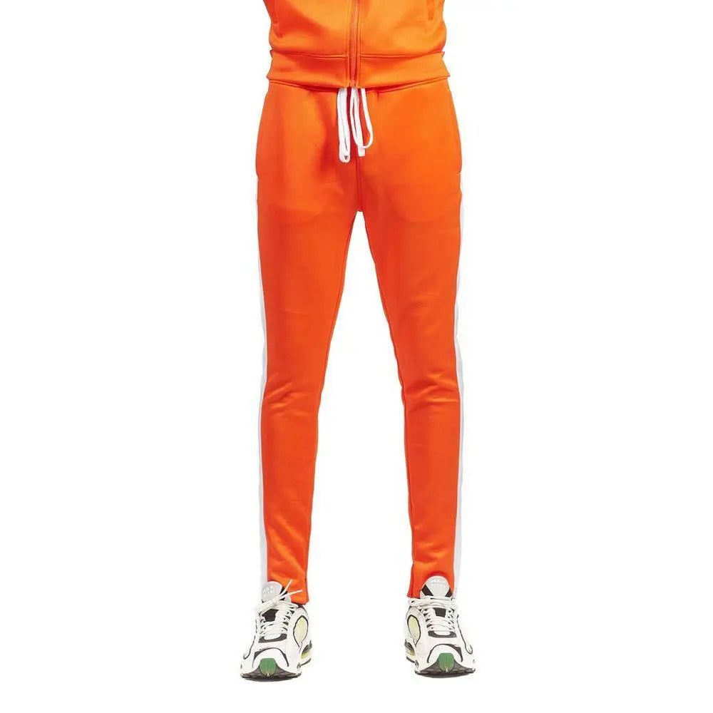 Rebel Minds Track Pants Orange White-Nexus Clothing