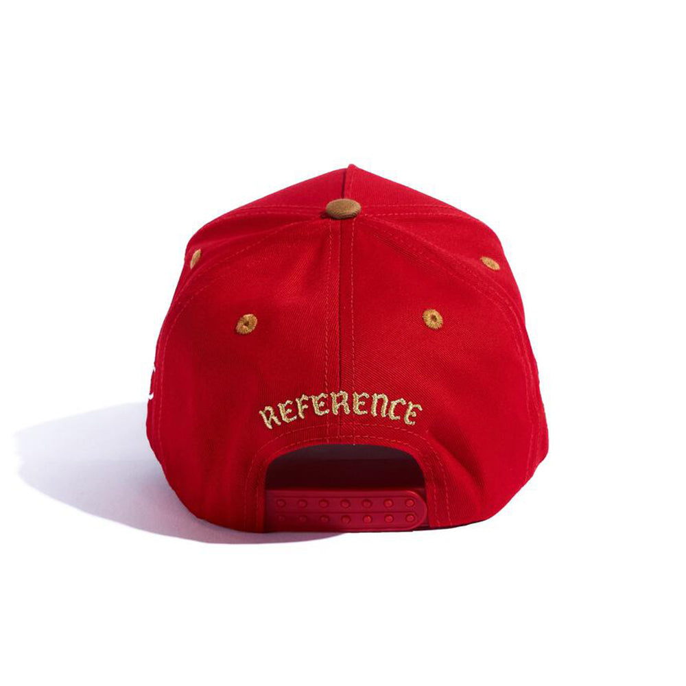 Reference Men 9iants Hat (Red)-Red Gold-OneSize-Nexus Clothing