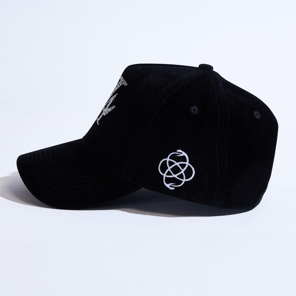 Men's cap - black H014   - Men's clothing online