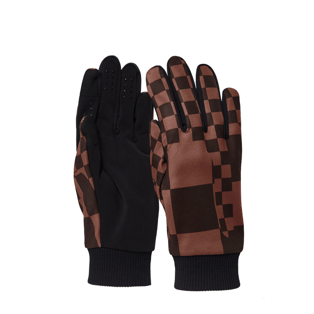 SprayGround Xtc SharksIn Paris Gloves (Brown)-Brown-Large / XL-Nexus Clothing
