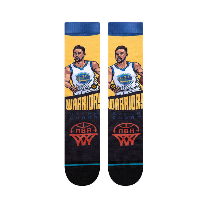 Stance Men Steph Curry Graded Crew Socks (Gold)-Nexus Clothing