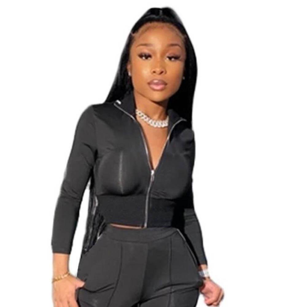 Supply Demand Women "Bag Talk" Solid Top Black-Black-Small-Nexus Clothing