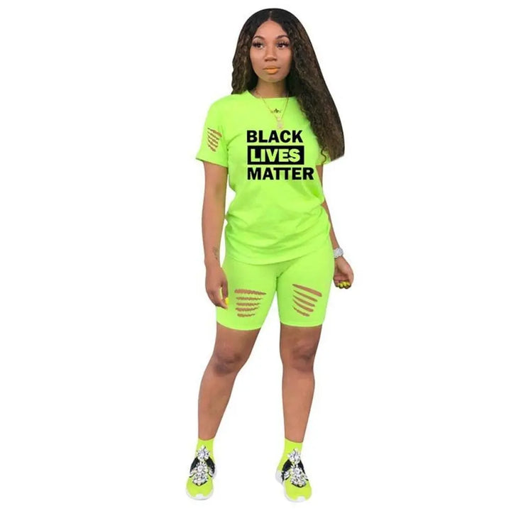 Supply Demand Women Blm Biker Bottom Fluorescent Green-Fluorescent Green-Small-Nexus Clothing