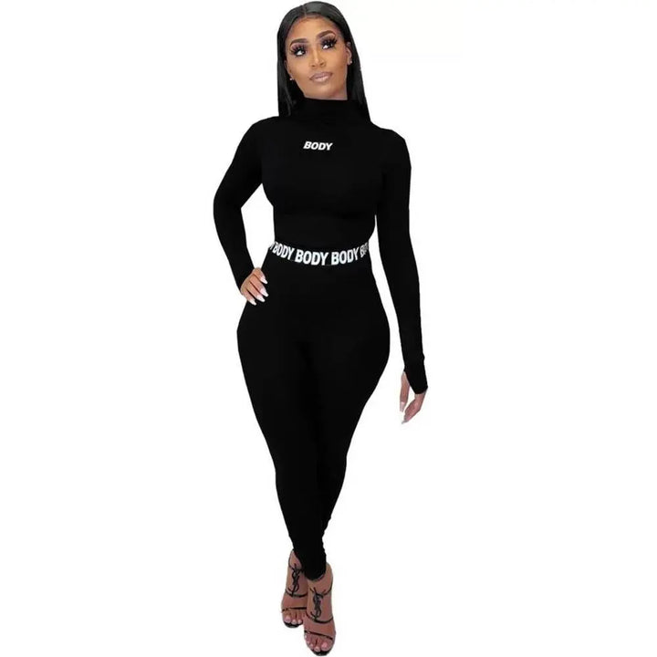 Supply Demand Women Body Crop Leggings Black-Nexus Clothing