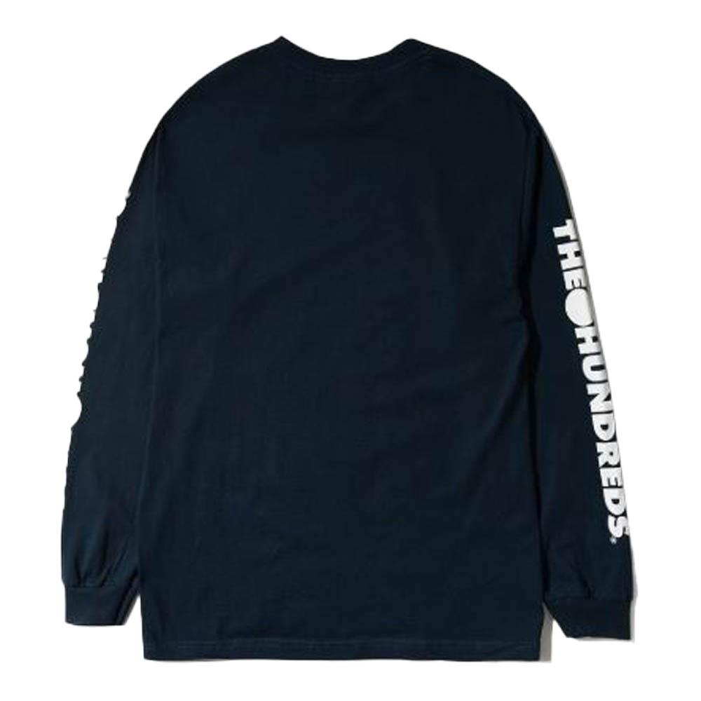 The Hundreds Forever Solid Bomb Navy-Long Sleeve T-Shirts-The Hundreds- Nexus Clothing