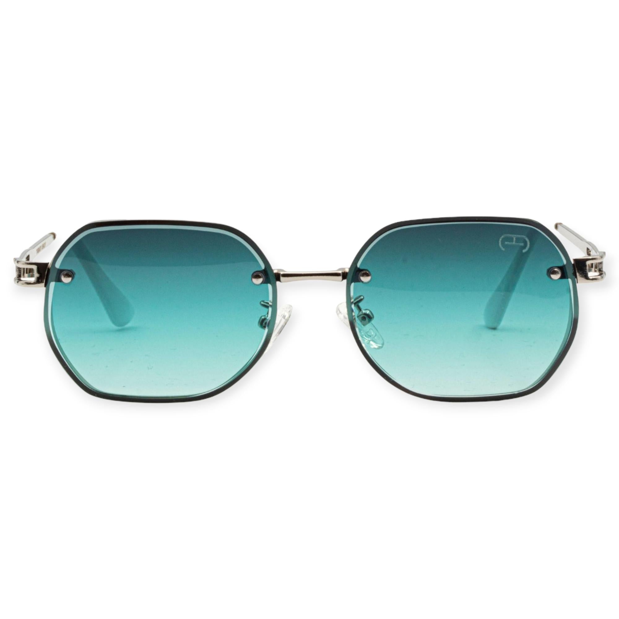 Trendy Jendy Men Gitega Glasses (Silver Light Blue)-Silver Light Blue-OneSize-Nexus Clothing