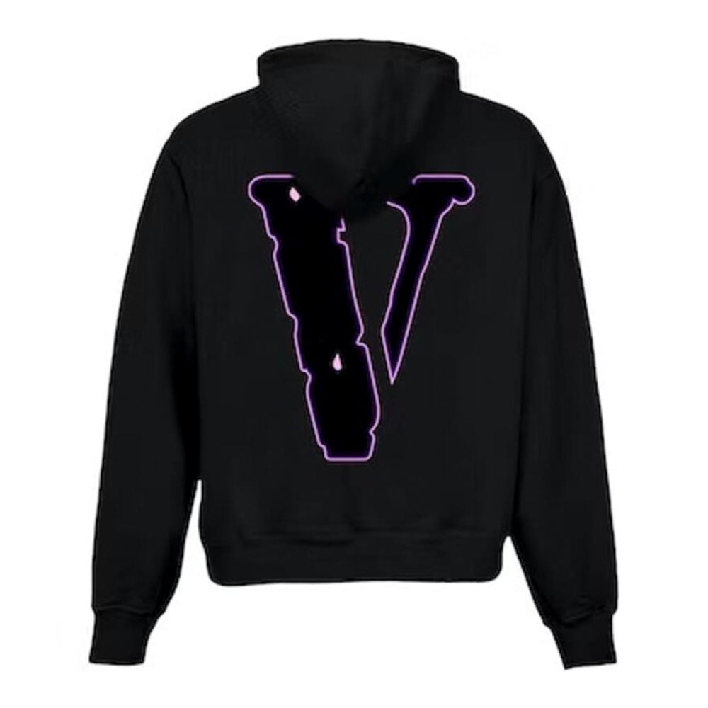 Vlone Men Juice World X Vlone Legend Hoodie (Black)-Nexus Clothing