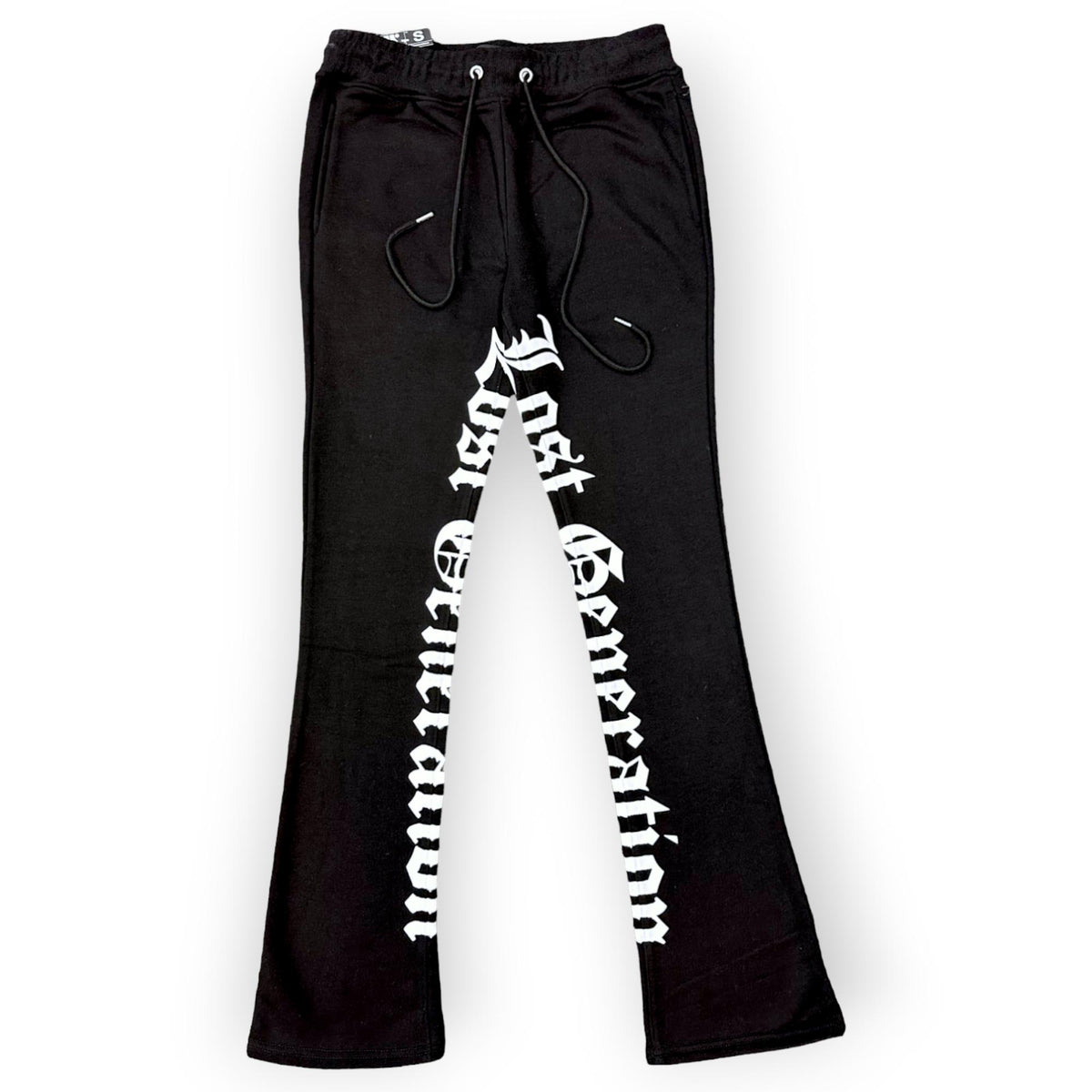 WaiMea Stacked Pants Men Lost Generation Sweatpants (Black White)