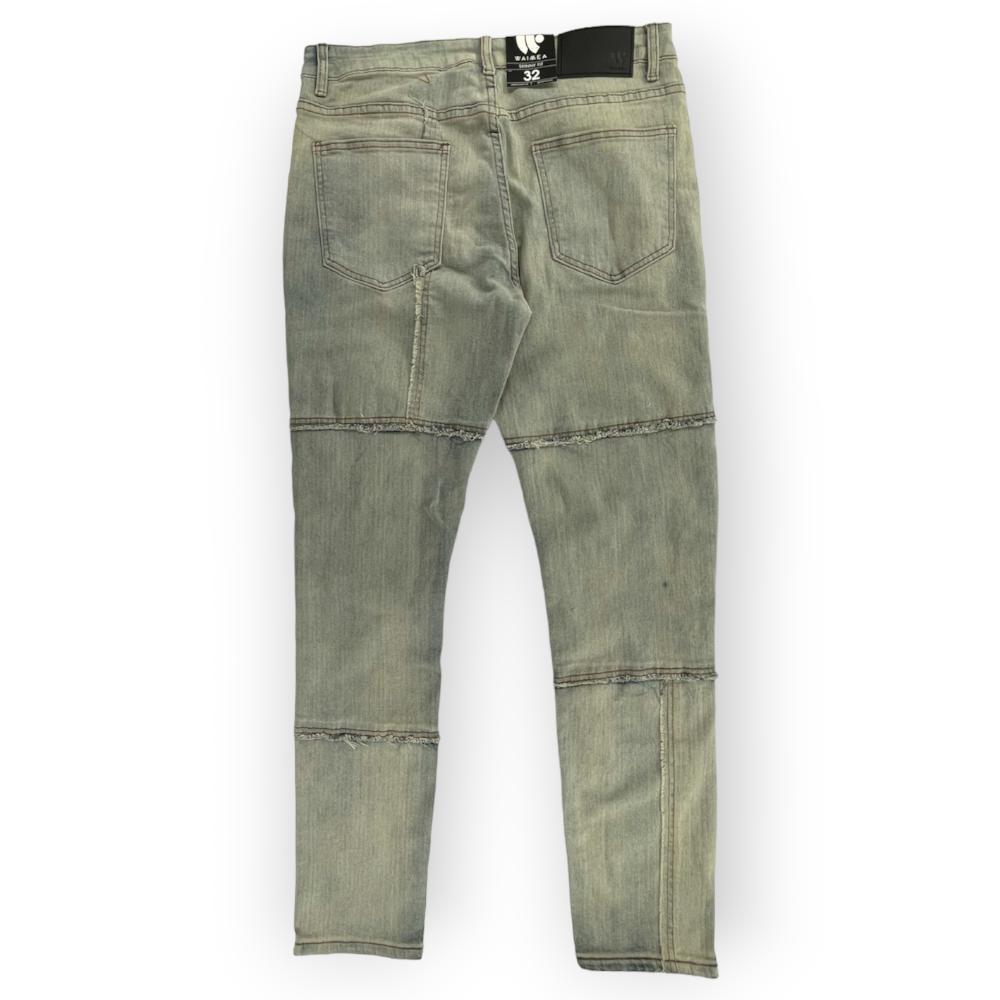 WaiMea skinny jeans Men (Bleach Wash)