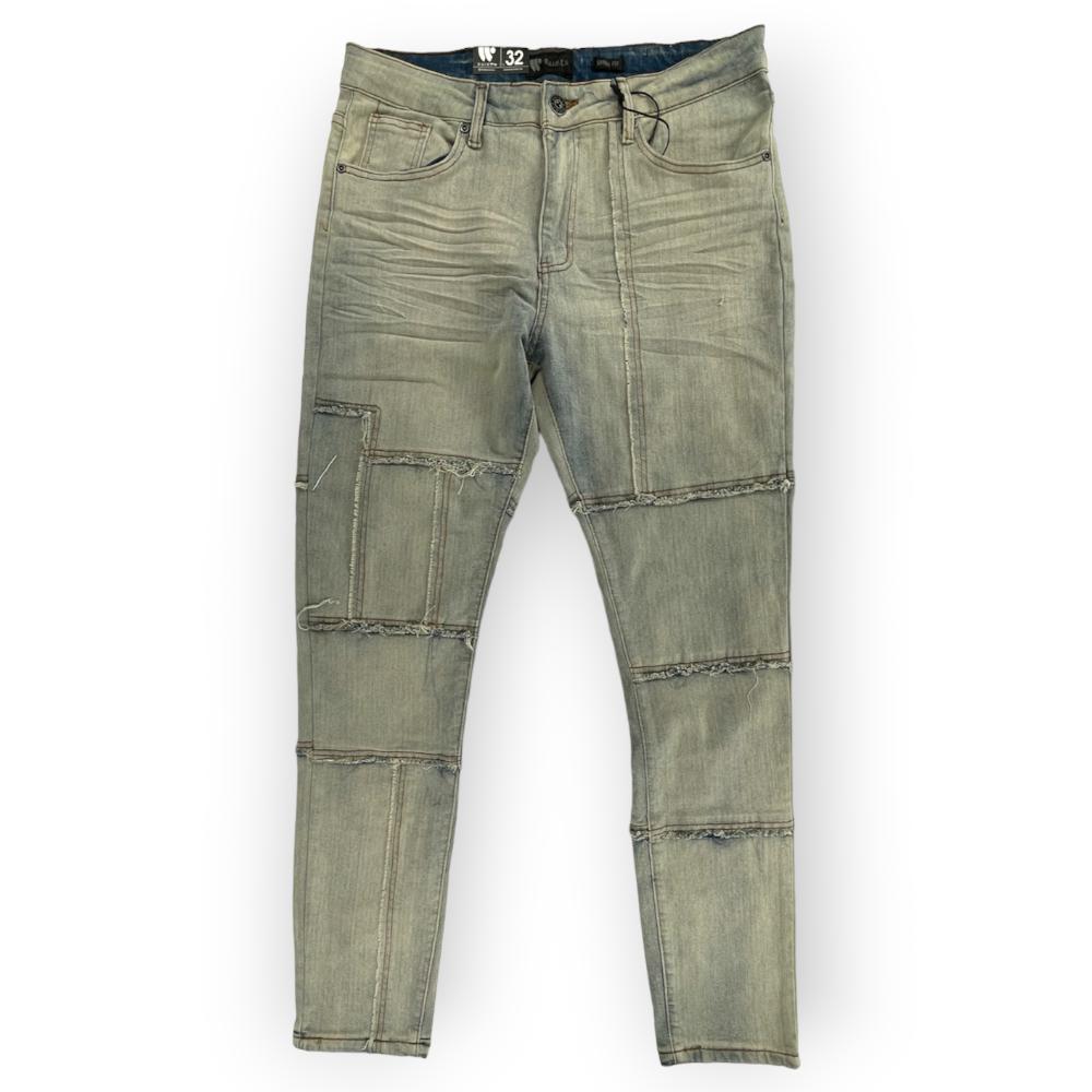 WaiMea Men Skinny Jeans (Bleach Wash)