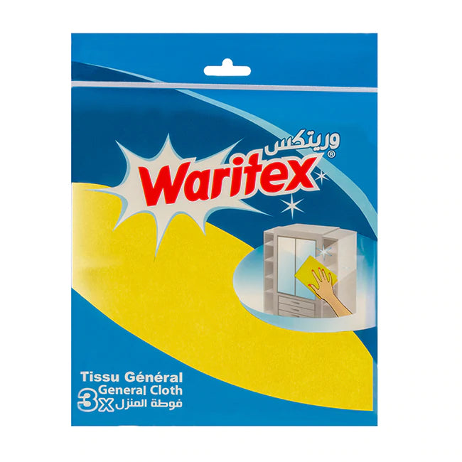 Waritex General Yellow Cleaning Cloth 3pcs