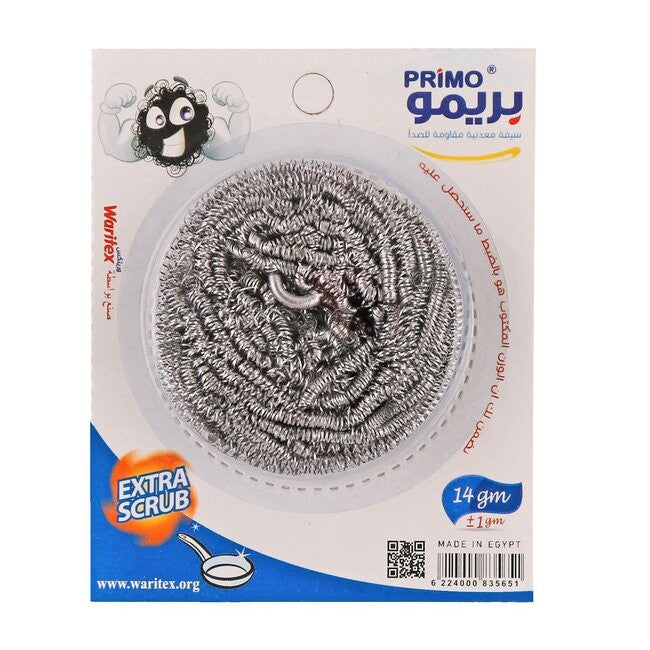 Waritex Other Primo Stainless Steel Spiral Scourer 14gram 12pcs-Nexus Clothing